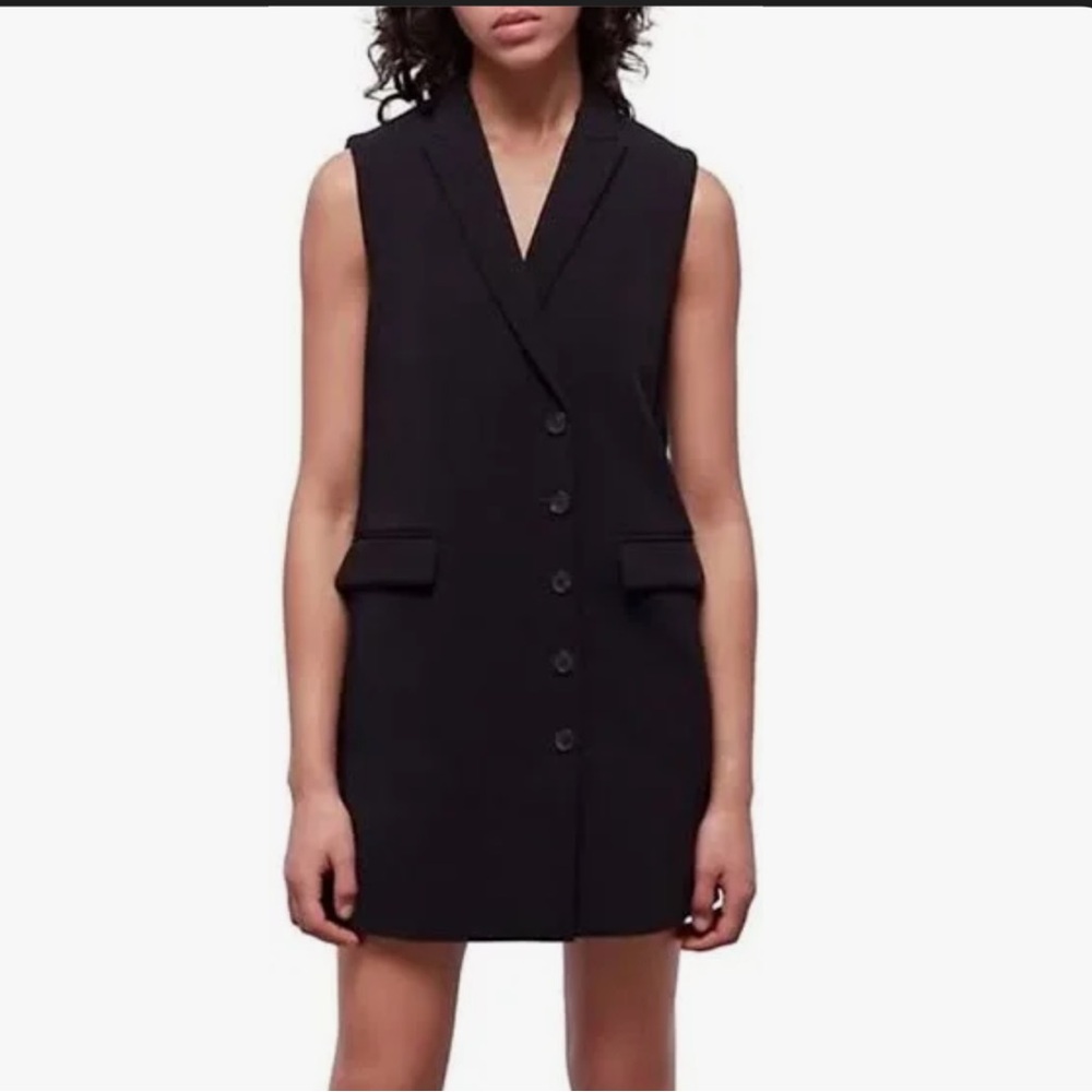 NWT The Kooples sleeveless Blazer Minidress.  Size 2 / M.